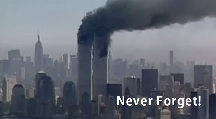 Never Forget - Twin Towers on 9/11