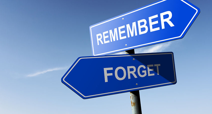 remember to forget